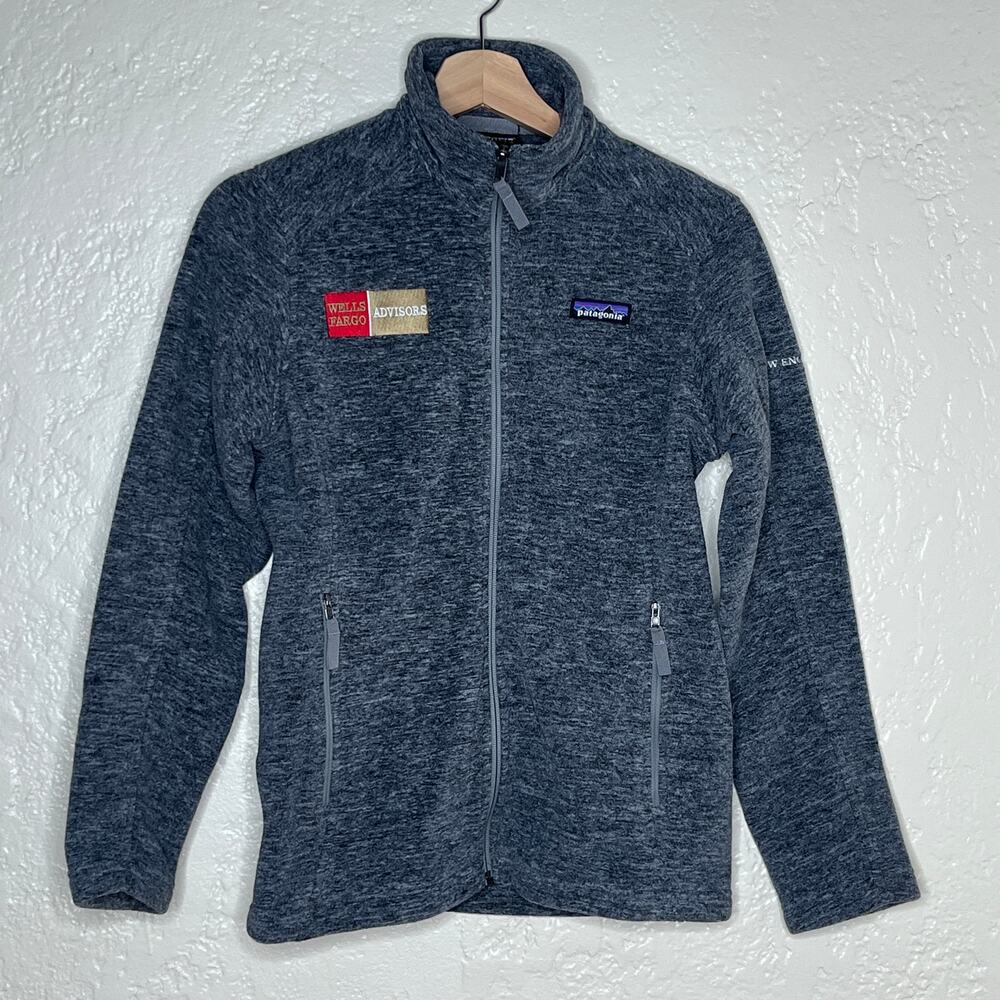 Patagonia Women's Gray Synchilla Fleece Zip Up Jacket with Pockets Size XS